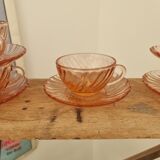 Ensemble de 6 tasses à café Rosaline
