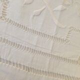 Old cotton embroidered sheet