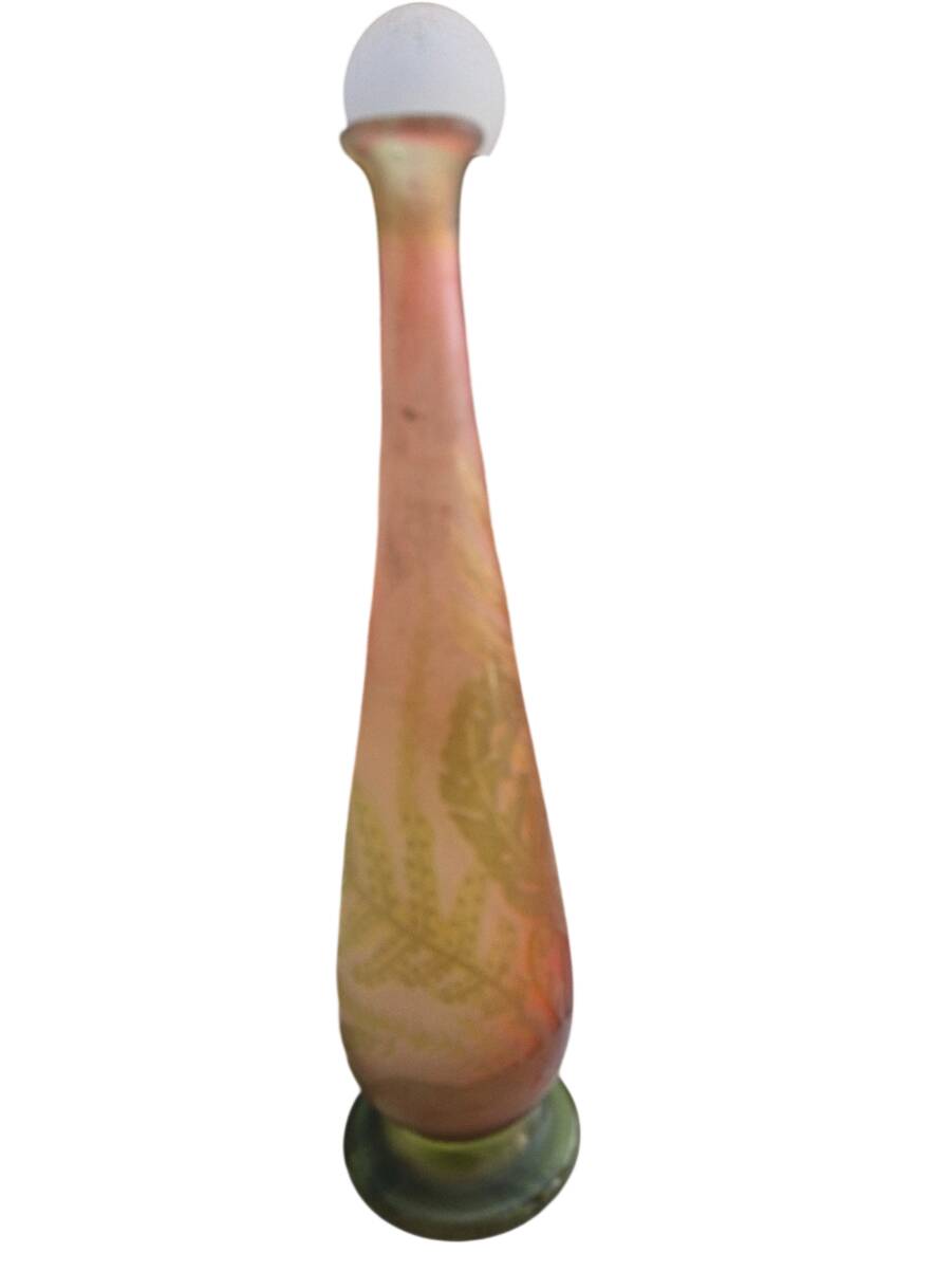 soliflore vase Emile Gallé 1900 1910