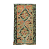 Anatolian handmade kilim rug 298 cm x 154 cm