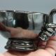 2 vintage design ceramic cups accolay