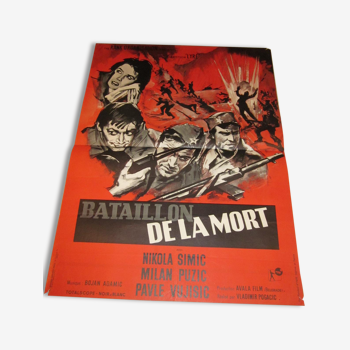 Affiche le bataillon de la mort.