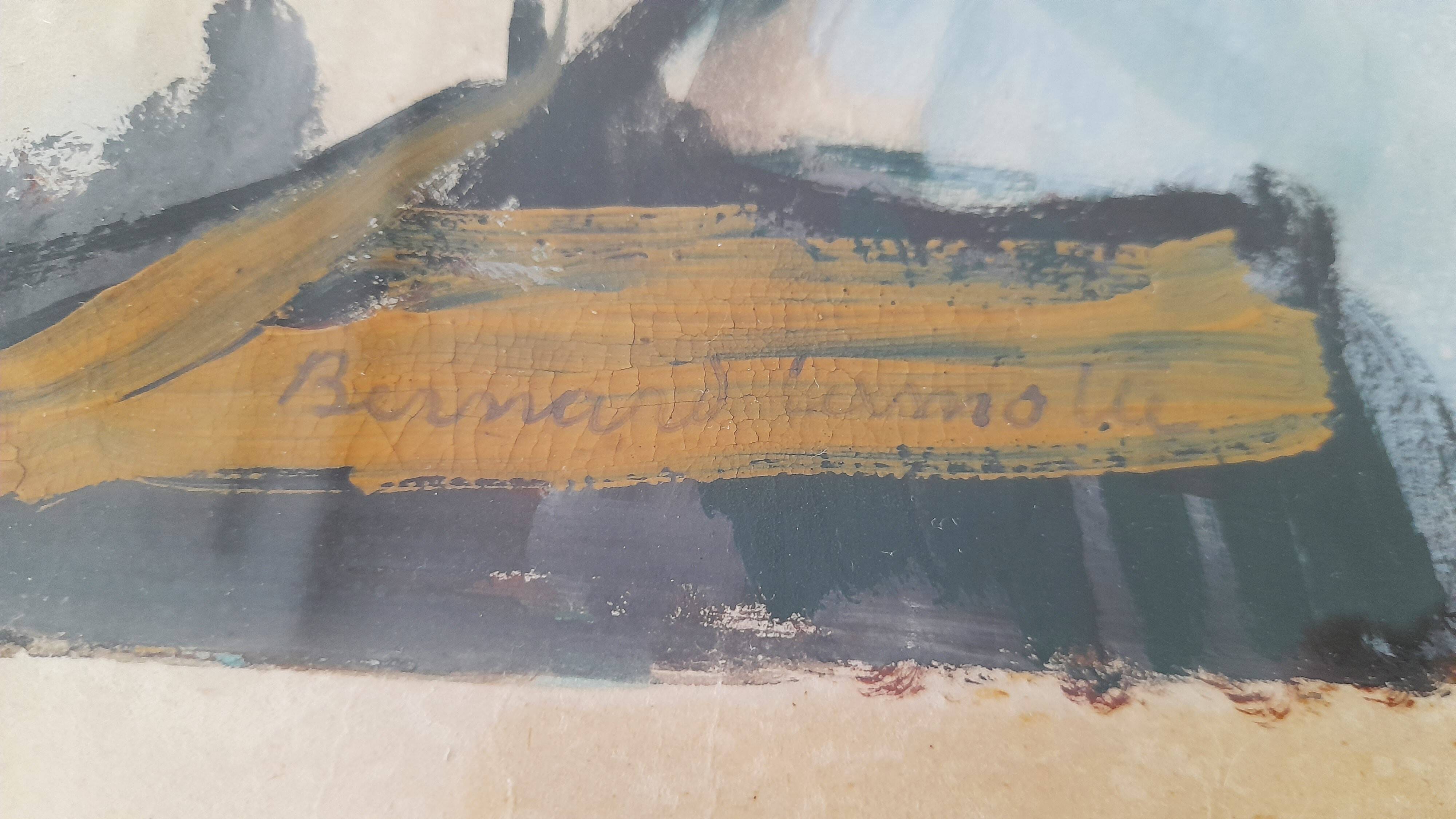 gouache by Bernard Lamotte