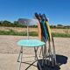 ensemble de 4 chaises pliantes Piu Bonaldo style Memphis