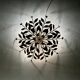 Flush Chandelier by Vereinigte Werkstätten München