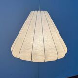 Modern mid-century Cocoon pendant lamp by Friedel Wauer for Goldkant Leuchten, Germany, 1960s.
