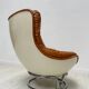 1960s Vintage leather 'Karate' Chair Set by Michel Cadestin for Airborne