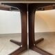 Vintage Baumann table with 2 extensions