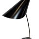 Vintage Black Table Lamp by Josef Hůrka for Napako, 1960s