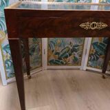 Man hairdresser Louis XVI in mahogany veneer 19th