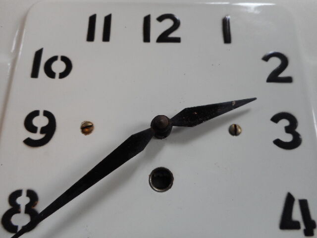 Pendulum enamelled plate 1940 '
