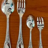 Ercuis Fontenoy 41-piece cutlery set, new condition