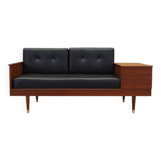 Canapé en acajou, design norvégien, années 1960, designer : Ingmar Relling