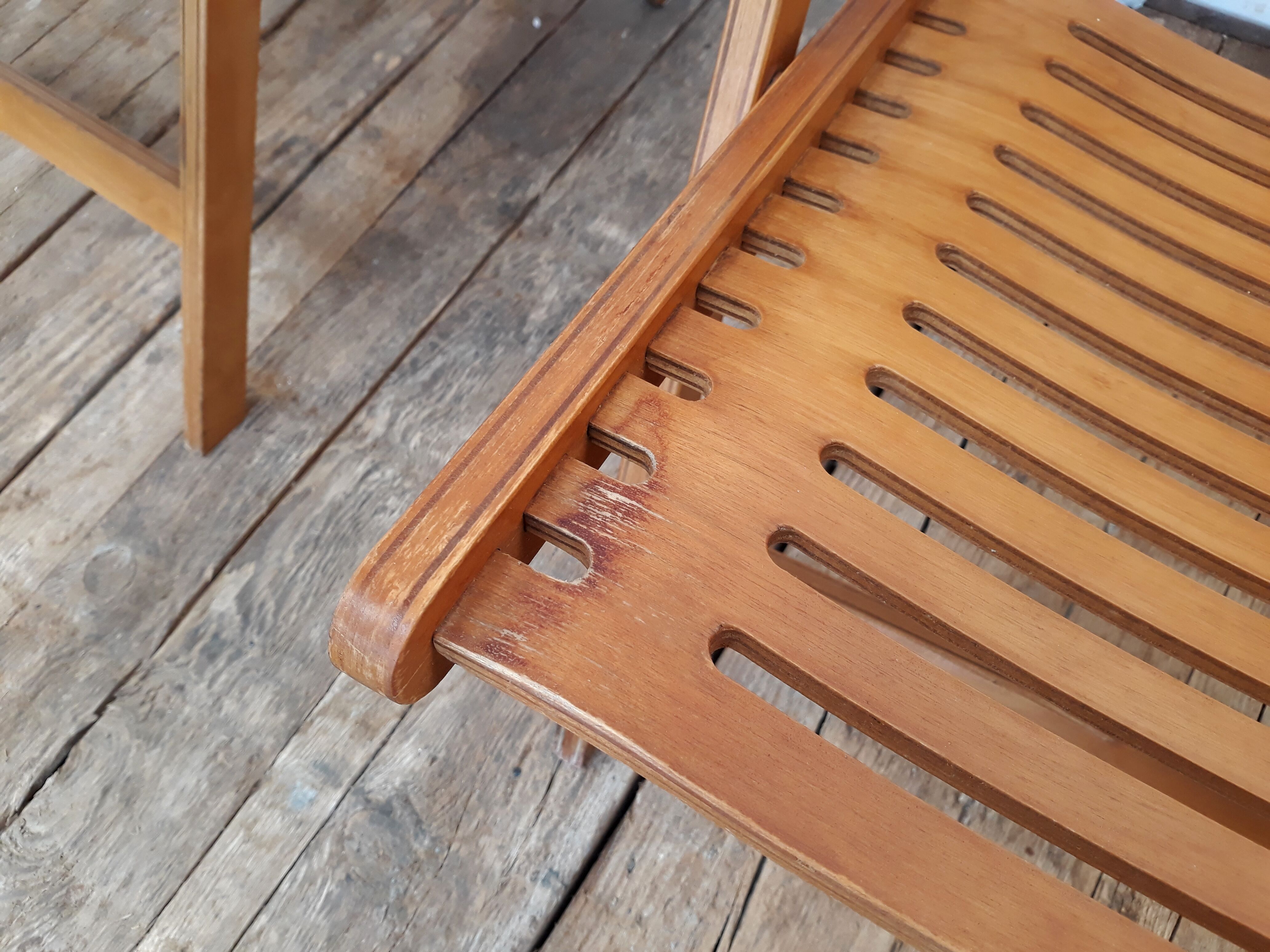 2 folding chairs vintage Rex lounge by Niko Kralj design