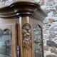 Display Cabinet Silver Cabinet Bookcase Provence Rocaille Louis XV Carved Oak 1960