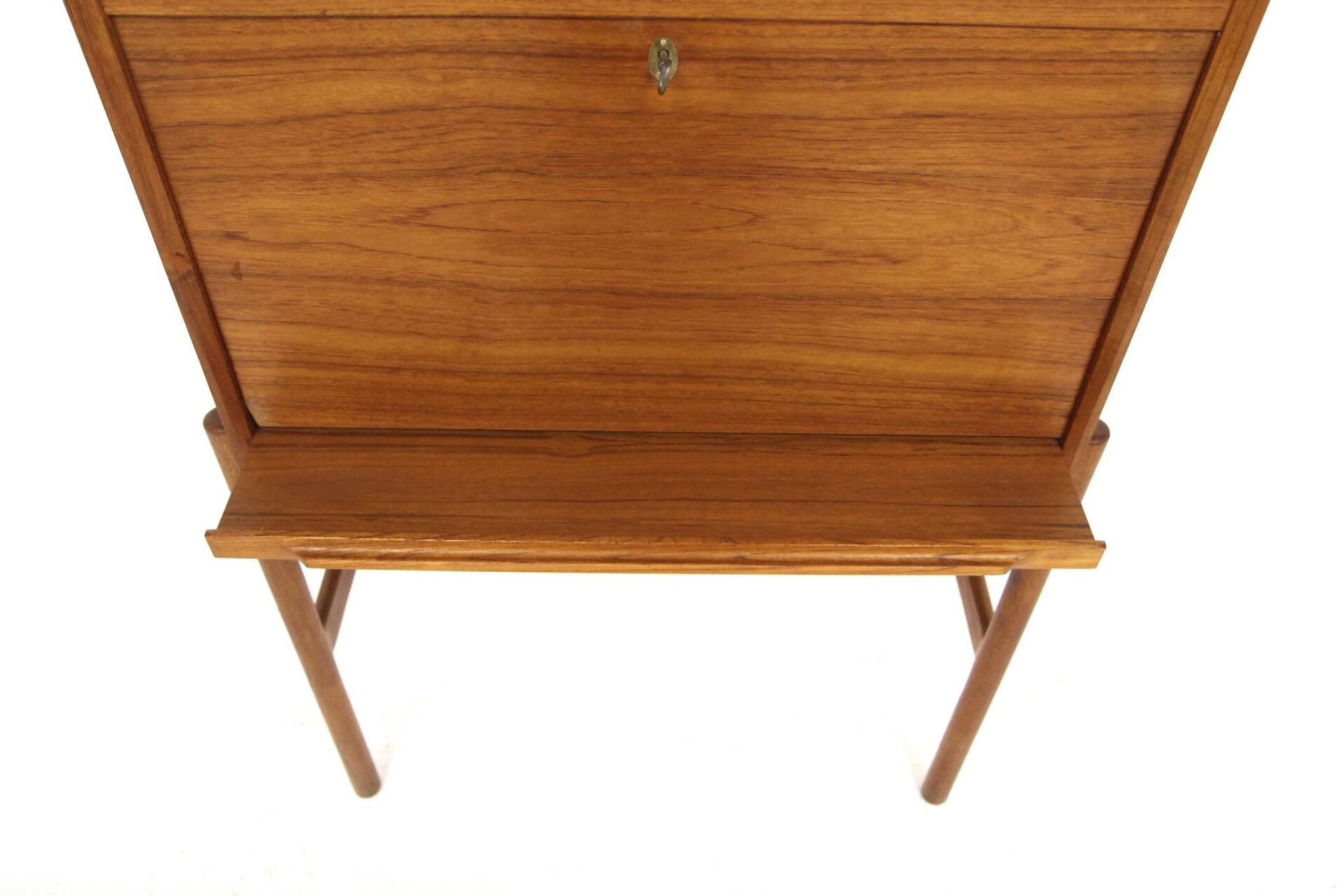 Scandinavian teak secretary "Model 67", Arne Wahl Iversen, Vinde Møbelfabrik, Denmark, 1950
