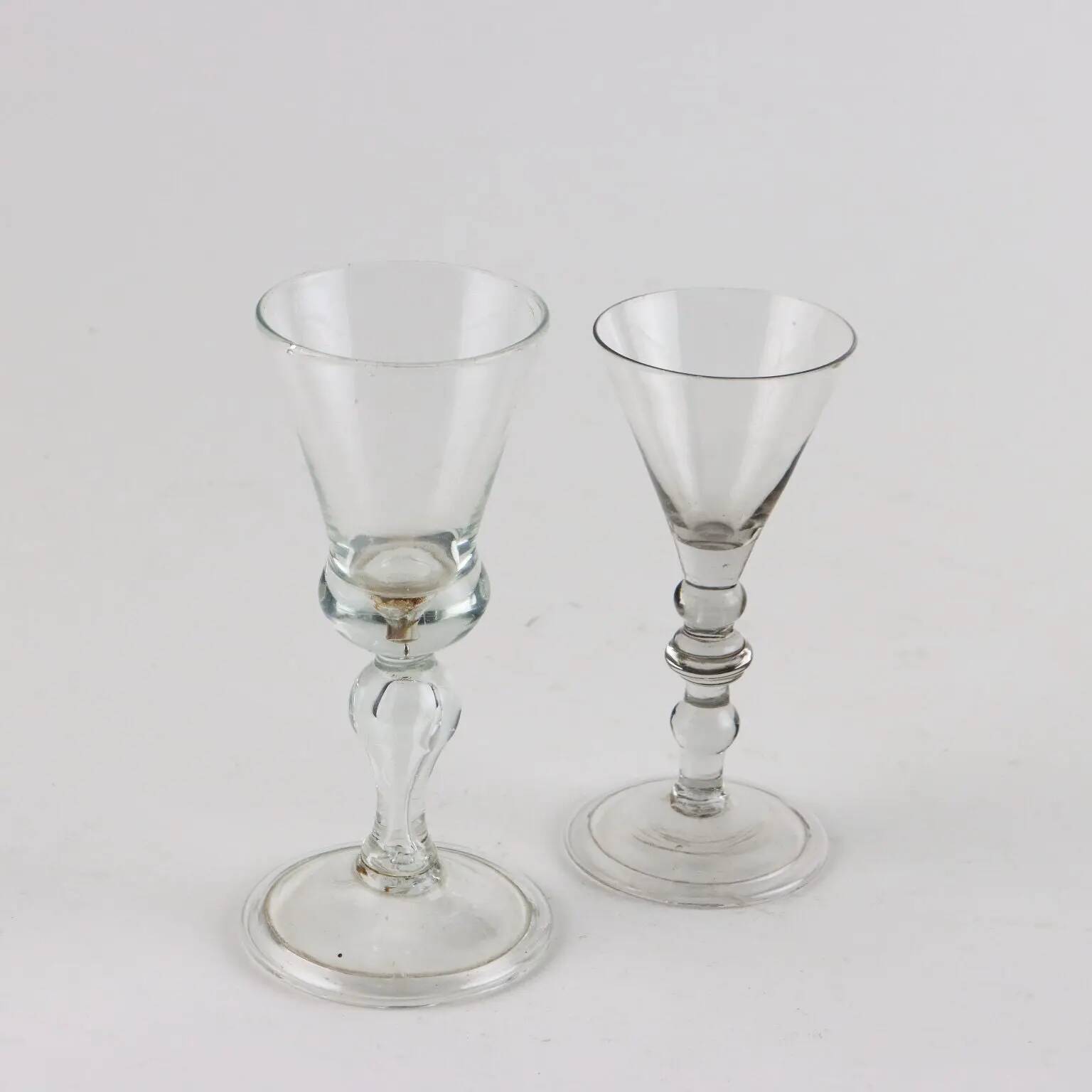 Group of 6 Murano glass glasses, Italy, 18th century