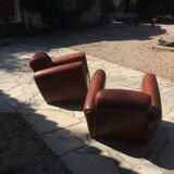 Pair of armchairs "club"
