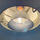 Mid-Century Modern German Space Age Orange Pendant Lamp, 1960s
