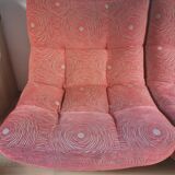 Armchairs Château d'Ax-modular sofa fabric, Model 1744