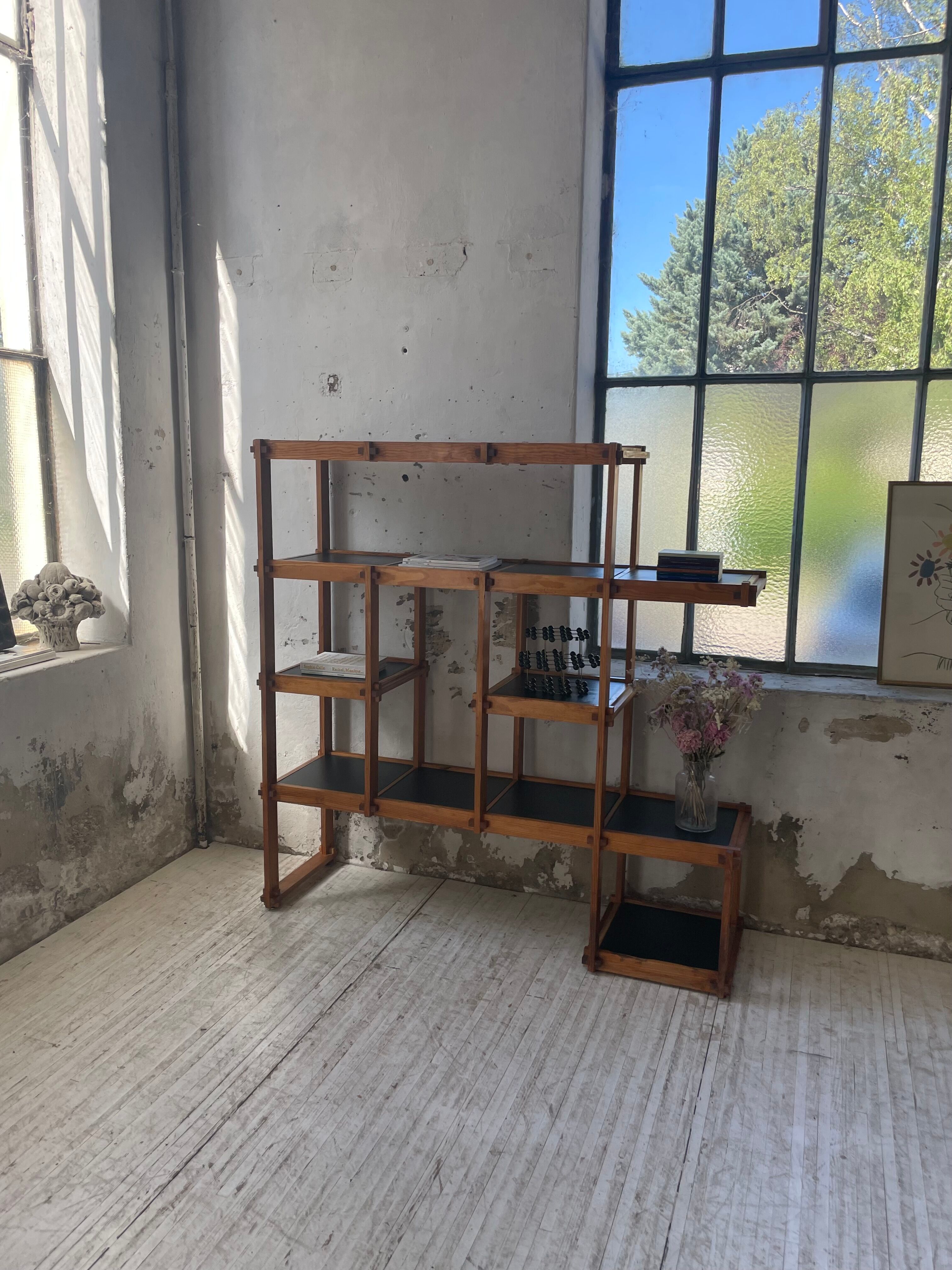 Etagère pin Bauhaus Maison Regain Selency