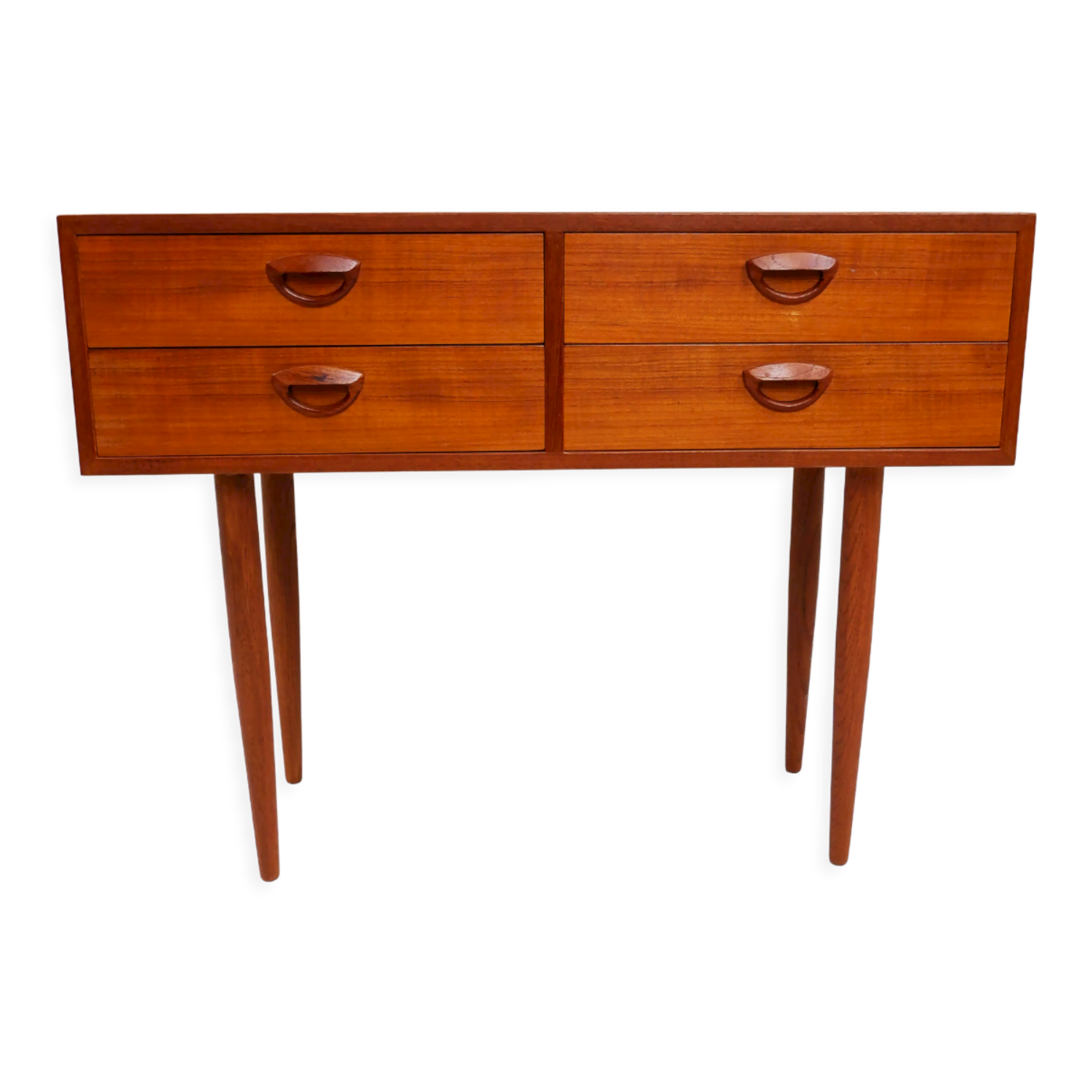 Danish chest of drawers by Kai Kristiansen and produced by fm mobler, 1960