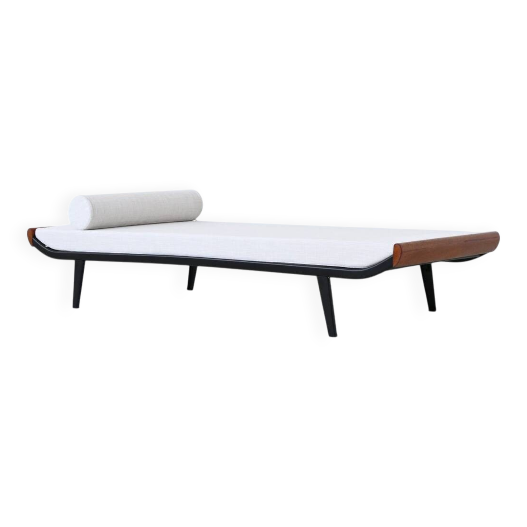 Dick Cordemeijer Cleopatra daybed white fabric Auping Netherlands 1954