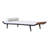 Dick Cordemeijer Cleopatra daybed white fabric Auping Netherlands 1954