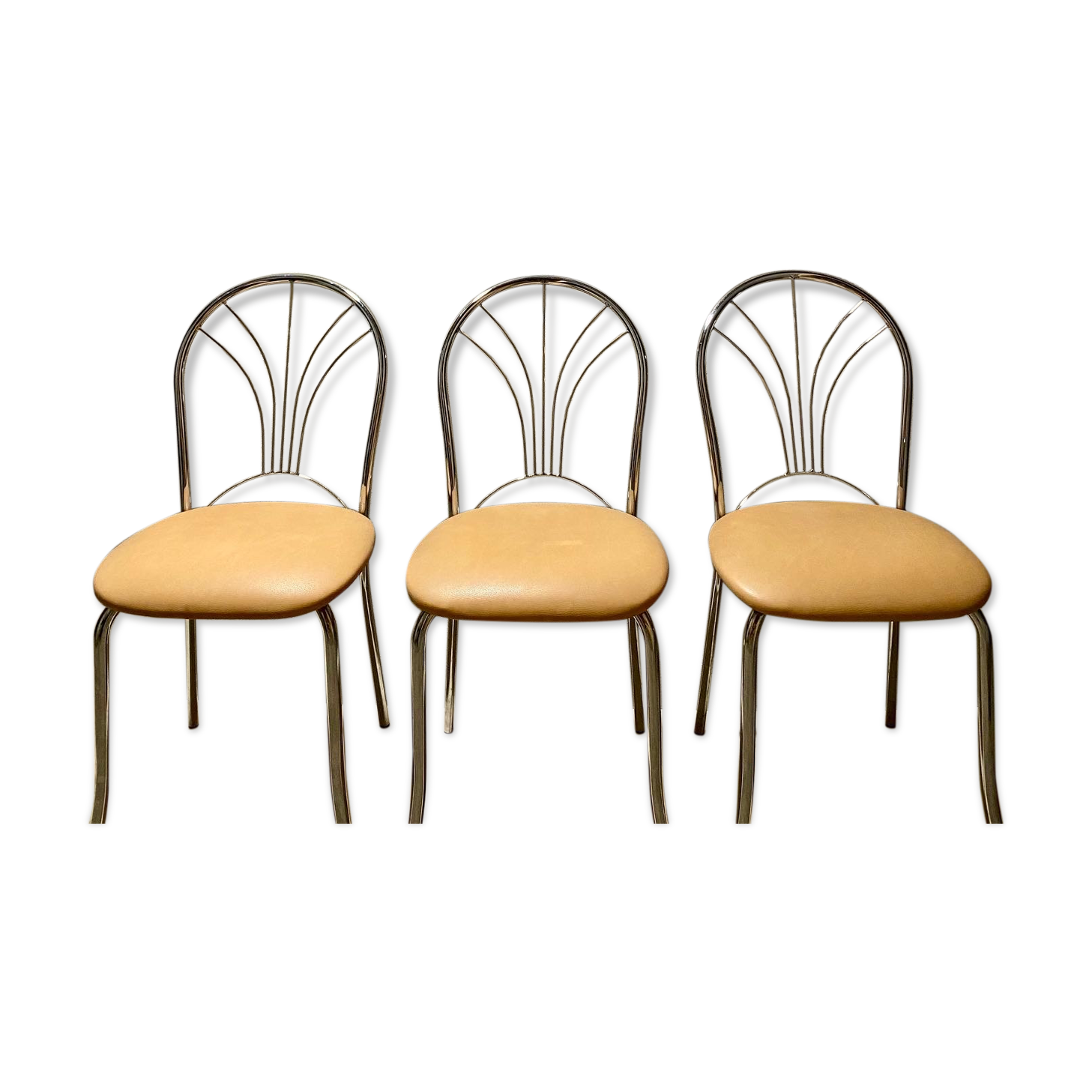 3 vintage chairs 80