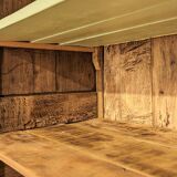 Old green cabinet