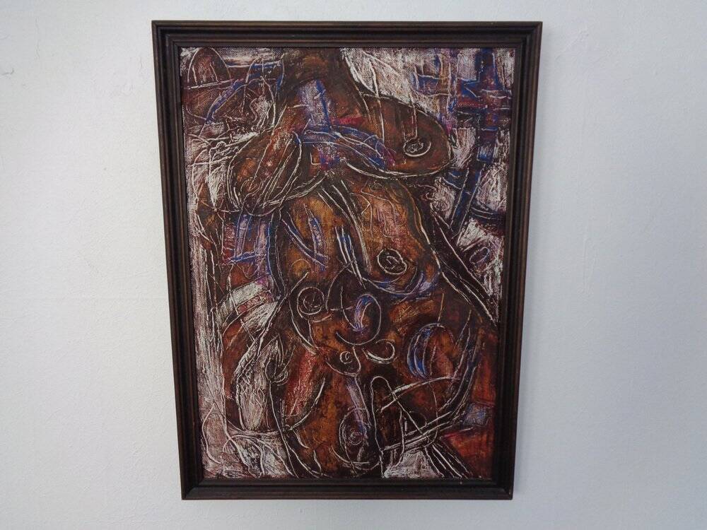 Uljnov, Movement, 1995, Oil on Canvas
