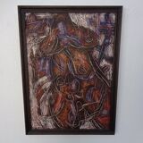 Uljnov, Movement, 1995, Oil on Canvas