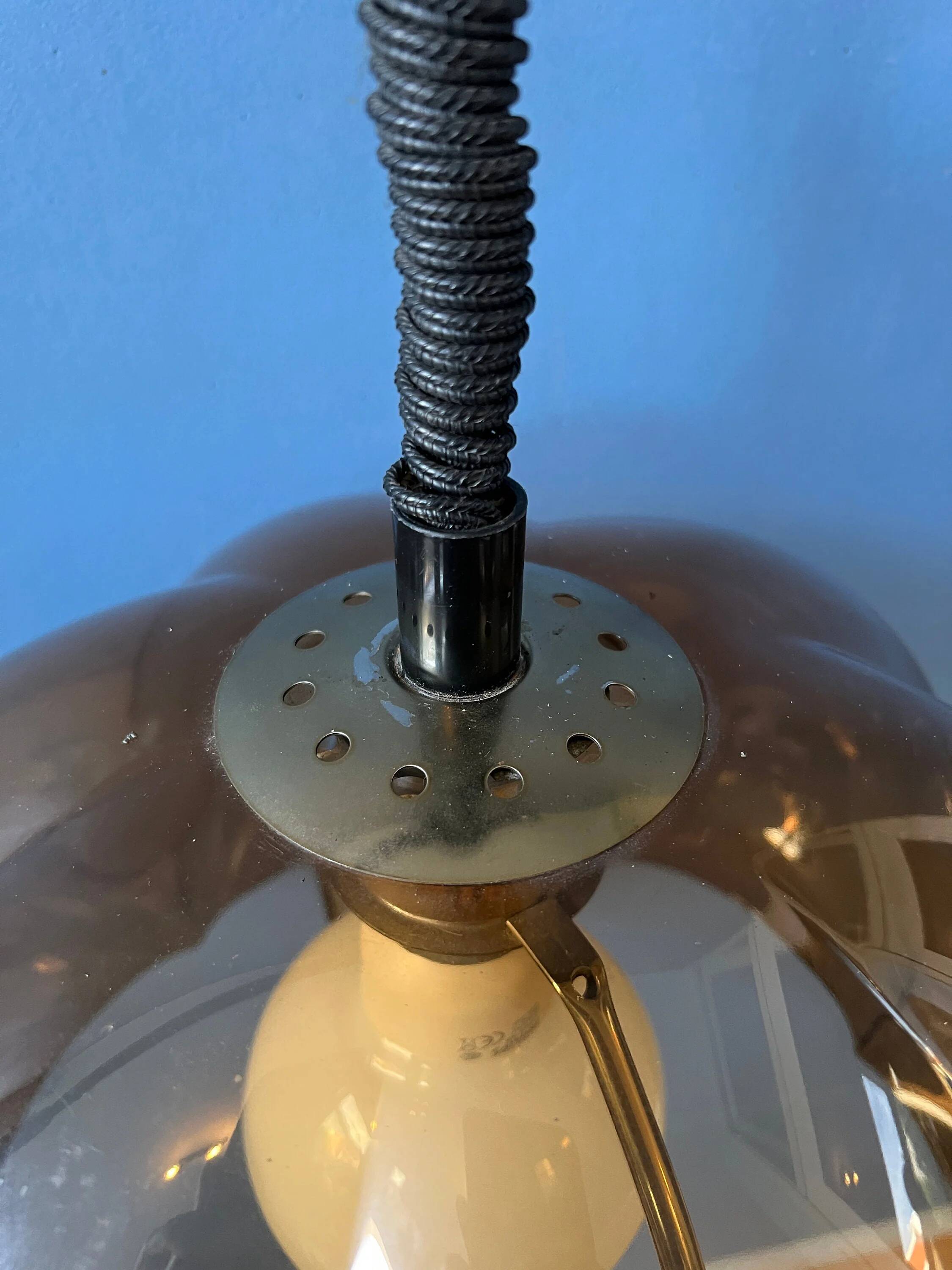 Vintage Space Age Herda suspension | mid-century lamp | 70s retro lighting