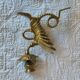Pair of candlesticks with a winged dragon design – Napoleon III style