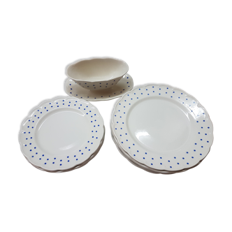 Boch earthenware table service