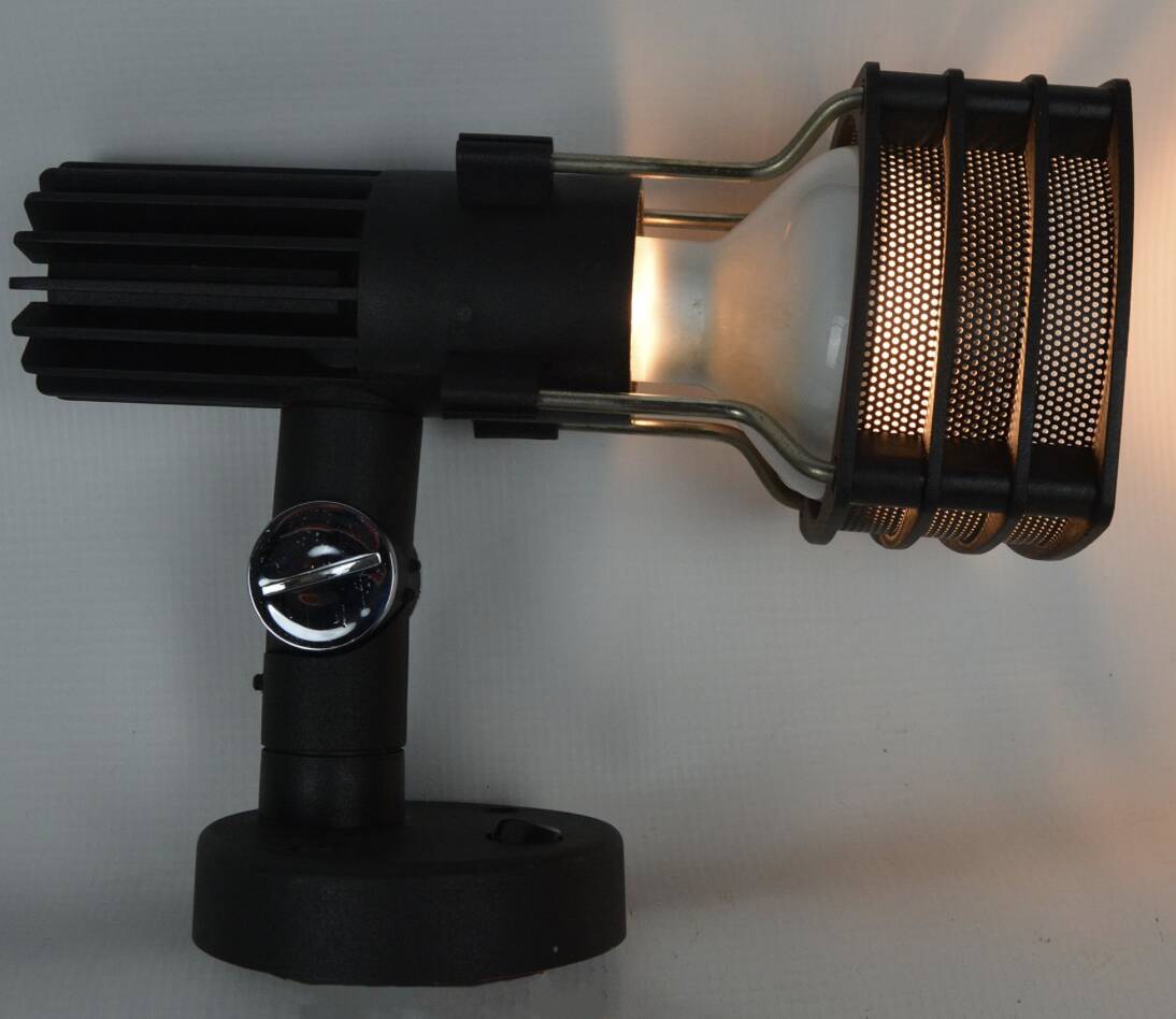 Pair of vintage wall lights from the 70s, HUSTADT LEUCHTEN