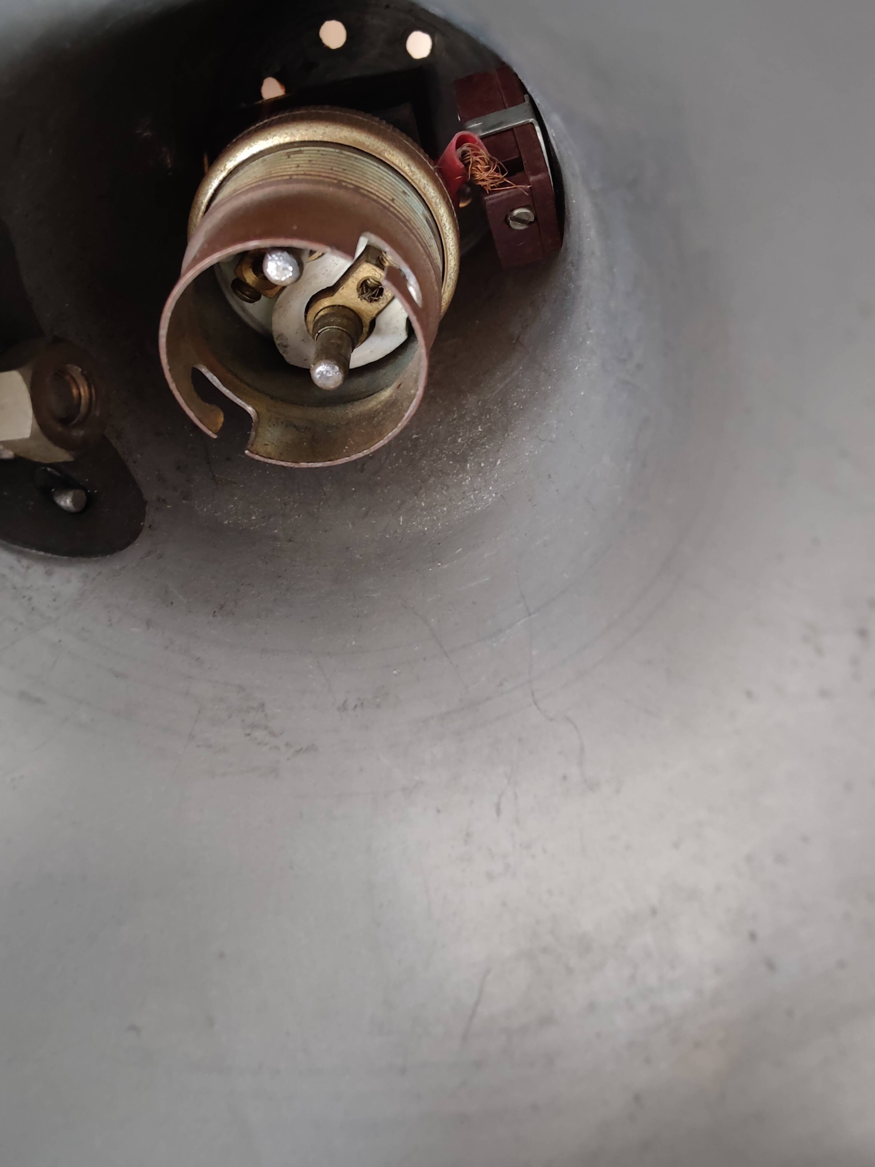 Luxo L-1 articulated lamp, Jacobsen, 1940s