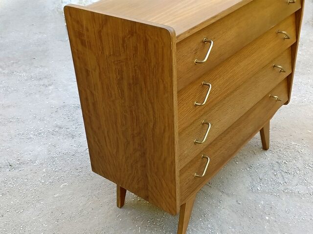 Dresser feet compass vintage 60s renovated