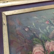 Still life, oil on canvas, framed