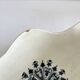 Ironstone gravy boat "Henri II" Salins earthenware