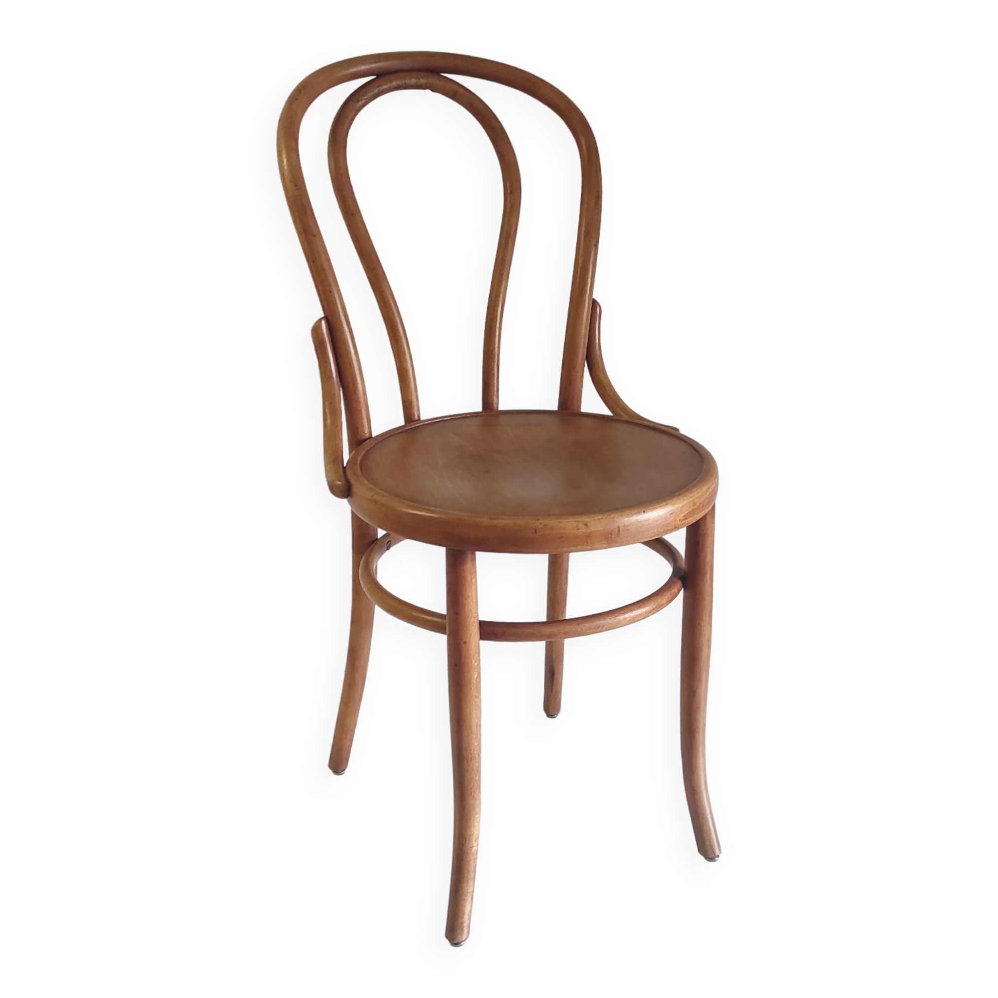Bistro chair n°18 in bent wood by Fischel - 1920s/1930s
