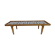 Table low mid-century tiled ceramic, Germany