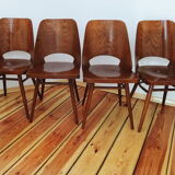 Set of Four Chairs by O. Haerdtl for TON, Czechoslovakia, 1960s