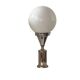 Chrome Space Age lamp