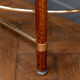 Console Lancel 4 feet 1 tray marbled columns gilded metal