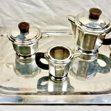 Ercuis silver-plated tea service Art Deco