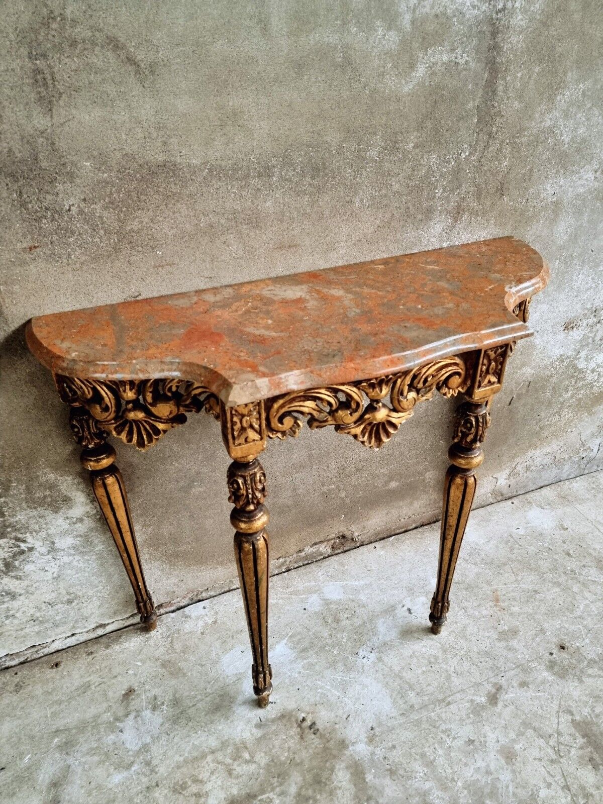 Old console table Louis XV style