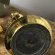 Antique solid brass candle holder