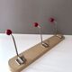 Vintage coat rack, coat hooks, wardrobe, 60's interior