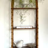 Rattan wall shelf 1960